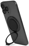 UNIQ GRIPFIT CLASSIC 360 MAGNETIC MOUNT & KICKSTAND - MIDNIGHT BLACK (MIDNIGHT BLACK)