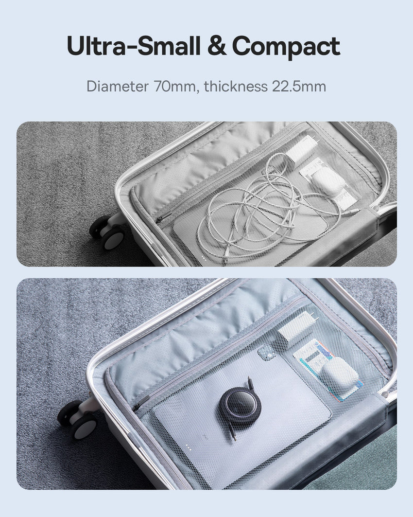 Baseus Free2Pull Mini Retractable Cable USB-C to USB-C 100W 1.5m - Cluster Black