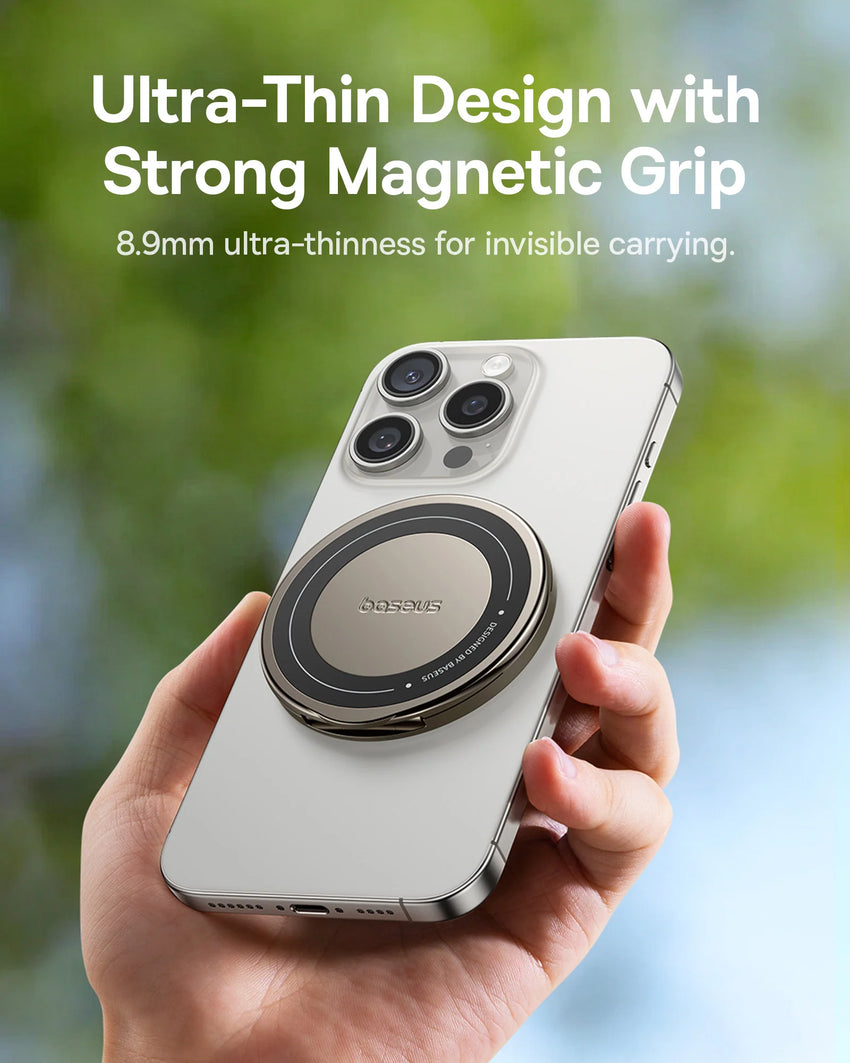 Baseus PrimeTrip VX1 Versatile Travel Magnetic Phone Holder Round - Cosmic Black