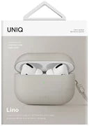 UNIQ LINO HYBRID LIQUID SILICON AIRPODS PRO 2ND GEN (2022) CASE - BEIGE (IVORY)