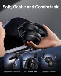 Baseus Bass BH1 Lite Wireless Headphones - Cosmic Black