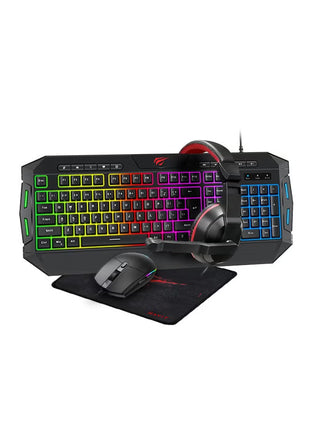 Havit Gaming series-Gaming keyboard+mouse combo KB501CM