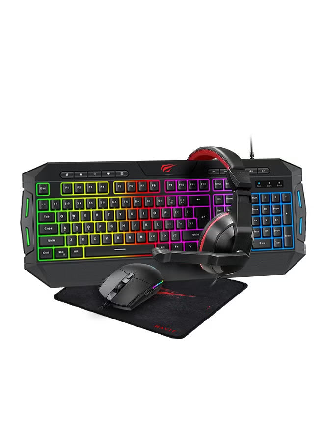 Havit Gaming series-Gaming keyboard+mouse combo KB501CM
