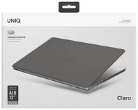 UNIQ CLARO MACBOOK AIR 13 (2022) - SMOKE (MATTE GREY) EOL