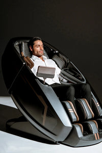 ROTAI LUXURY MASSAGE CHAIR GRAY-RED RT8900