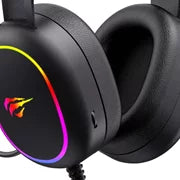 Havit H2016d 3.5mm RGB gaming headphone black