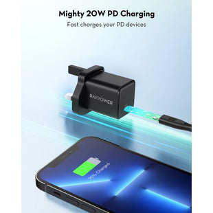 Ravpower RP-PC167 PD 20W Wall Charger 1C black