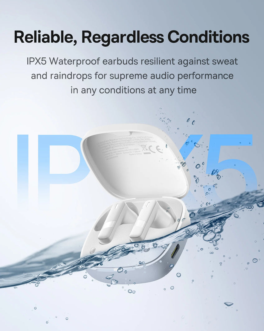 Baseus Bowie E20 True Wireless Earphones - Stellar White