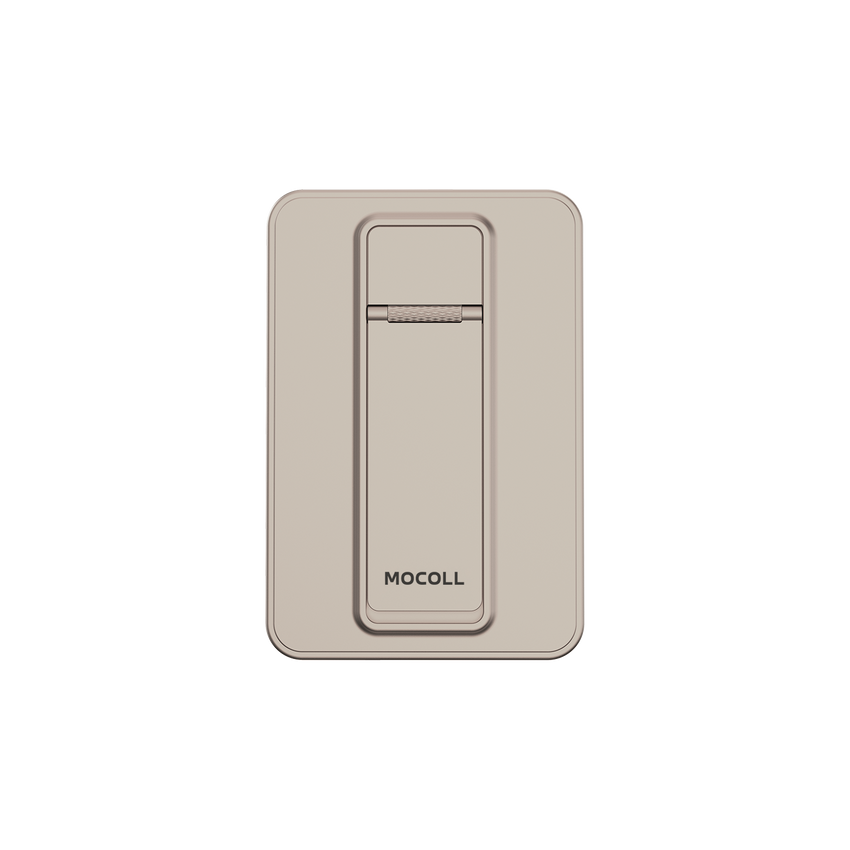 MOCOLL 5000mAh Gold Magnetic Power Bank Stand – PD 20W Fast Wireless Charging