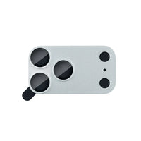MOCOLL 360° Camera Lens Protector for iPhone 17 Pro Max | Tempered Glass with Metal Frame - Silver Color
