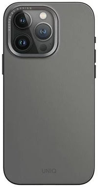 UNIQ HYBRID IPHONE 15 PRO MAGCLICK CHARGING LYDEN DS - CHARCOAL (RHINO GREY/BLACK)