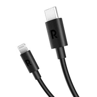 RAVPower RP-CB1020 Type-C to Lightning Cable 2m TPE Black Offline