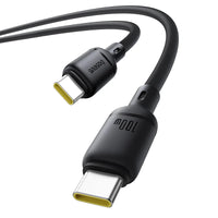 Baseus Silky Fast Charging Cable USB-C to USB-C 100W 2m - Cluster Black