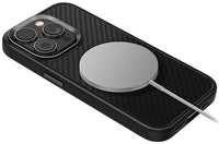 UNIQ HYBRID IPHONE 15 PRO MAX MAGCLICK CHARGING KEVA - CARBON (BLACK)