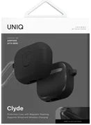 UNIQ CLYDE AIRPODS 4TH GEN (2024) LOCK CASE - CHARCOAL (CHARCOAL/DARK GREY)