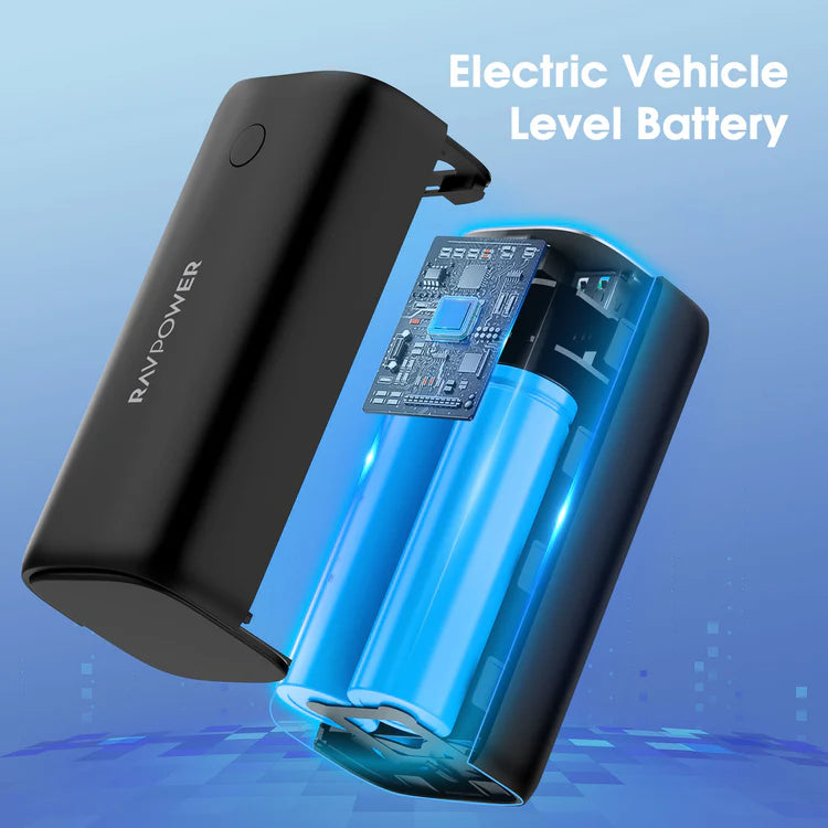 Ravpower RP-PB208Pro 20000mAh GaN PD65W 4-Port Portable Charger  Offline Black