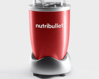 NutriBullet Pro 600W Blender, 12-Piece Set, Red (NBR-1212R) - High-Speed Blending & Nutrient Extraction