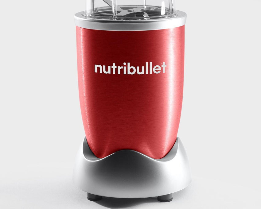 NutriBullet Pro 600W Blender, 12-Piece Set, Red (NBR-1212R) - High-Speed Blending & Nutrient Extraction