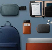 UNIQ ATLAS NFC-ENABLED CARD TRACKER - GRAPHITE (GRAPHITE)