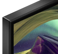 تلفزيون سوني برافيا X85L الذكي بشاشة 75 بوصة بتقنية 4K UHD LED من جوجل KD-75X85L باللون الأسود 