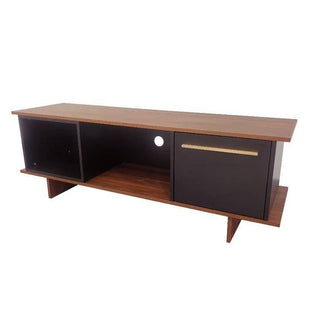 Wansa TV Stand, Up to 55-inch, 50Kg Loading Capacity, KS0230 – Black\ Brown