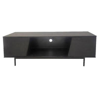 Wansa TV Stand, Up to 55-inch, 50Kg Loading Capacity, KS0218 – Black