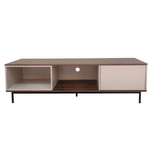 Wansa TV Stand, Up to 65-inch, 65Kg Loading Capacity, KS0138 – Brown