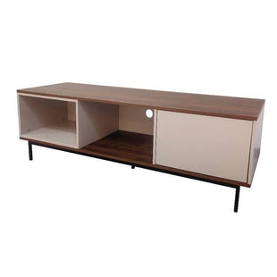 Wansa TV Stand, Up to 65-inch, 65Kg Loading Capacity, KS0138 – Brown