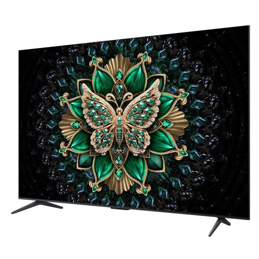 تلفزيون TCL 65 بوصة 4K، 144 هرتز، Mini LED Google TV، 65C6K - أسود 