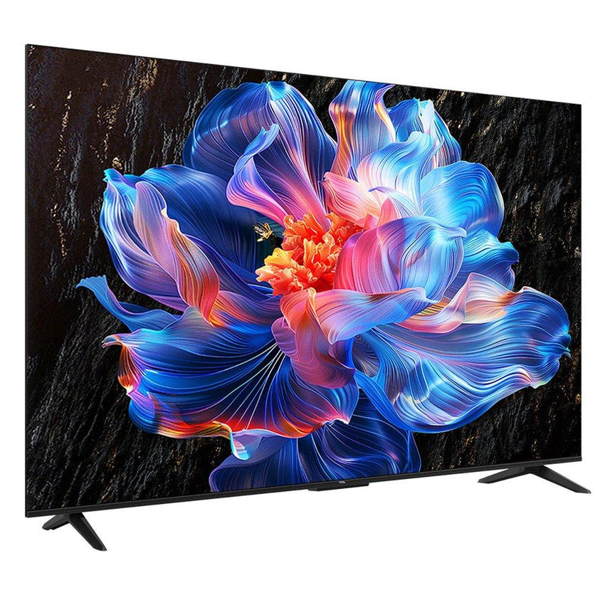 تلفزيون TCL 65 بوصة 4K LED Google، 65P6K - أسود 