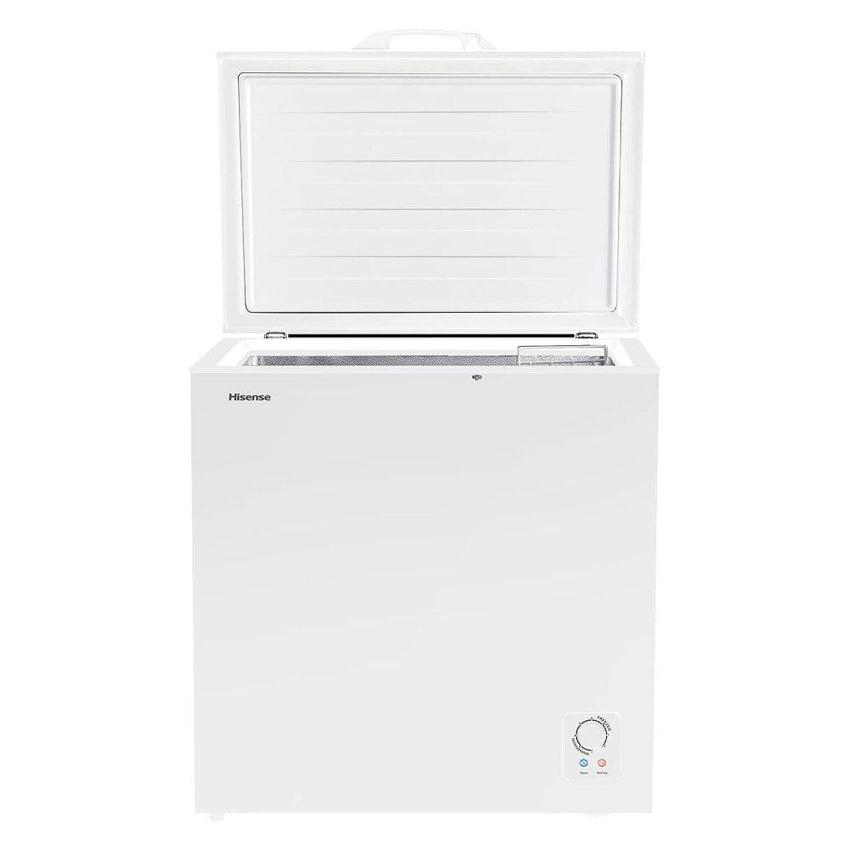 Hisense Chest Freezer, 4.8 CFT, 136 Liters, White