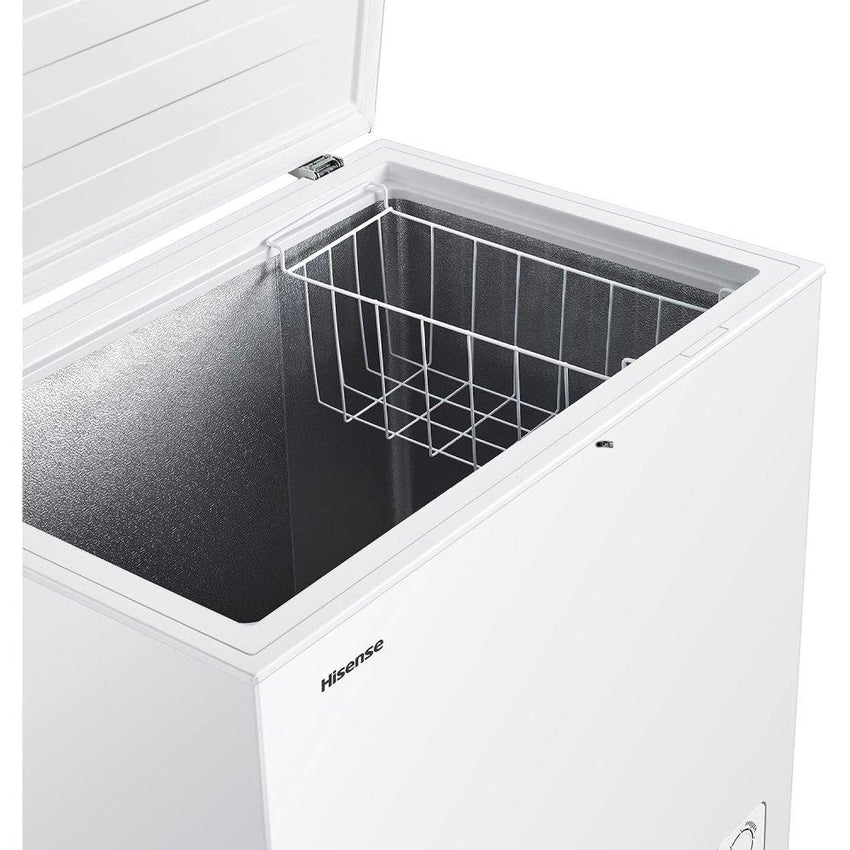 Hisense Chest Freezer, 4.8 CFT, 136 Liters, White