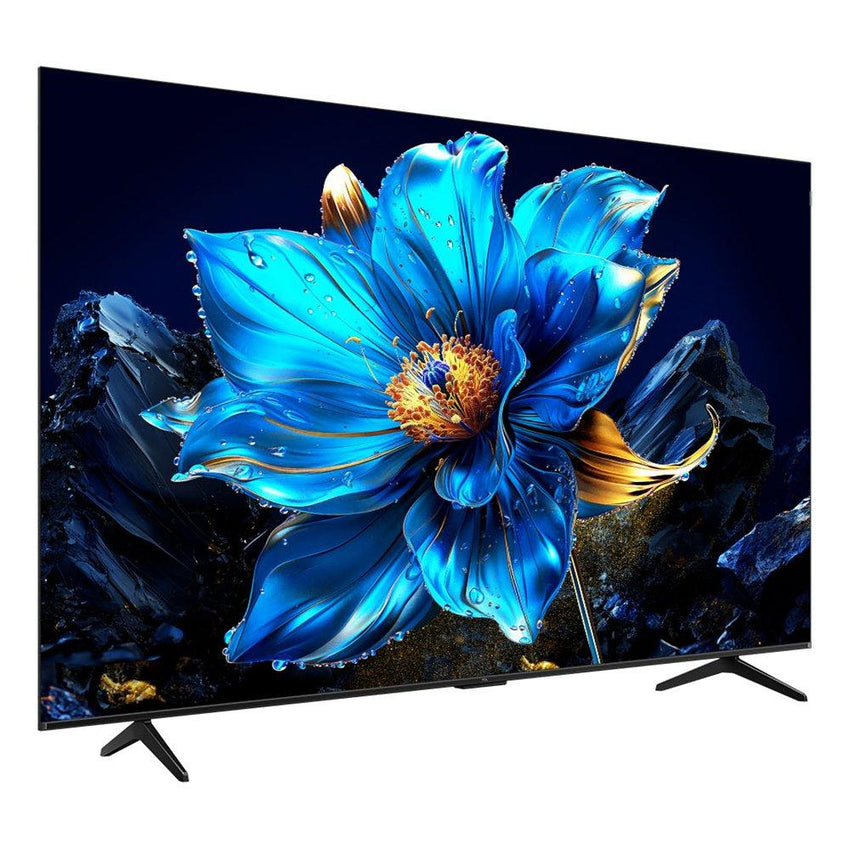 تلفزيون TCL 85 بوصة 4K QLED Google TV، 85P7K - أسود 