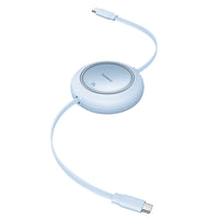 Baseus Free2Pull Mini Retractable Cable USB-C to USB-C 100W 1.5m - Galaxy Blue