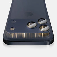 MOCOLL 360° Camera Lens Protector for iPhone 17 Pro Max | Tempered Glass with Metal Frame - Blue Color