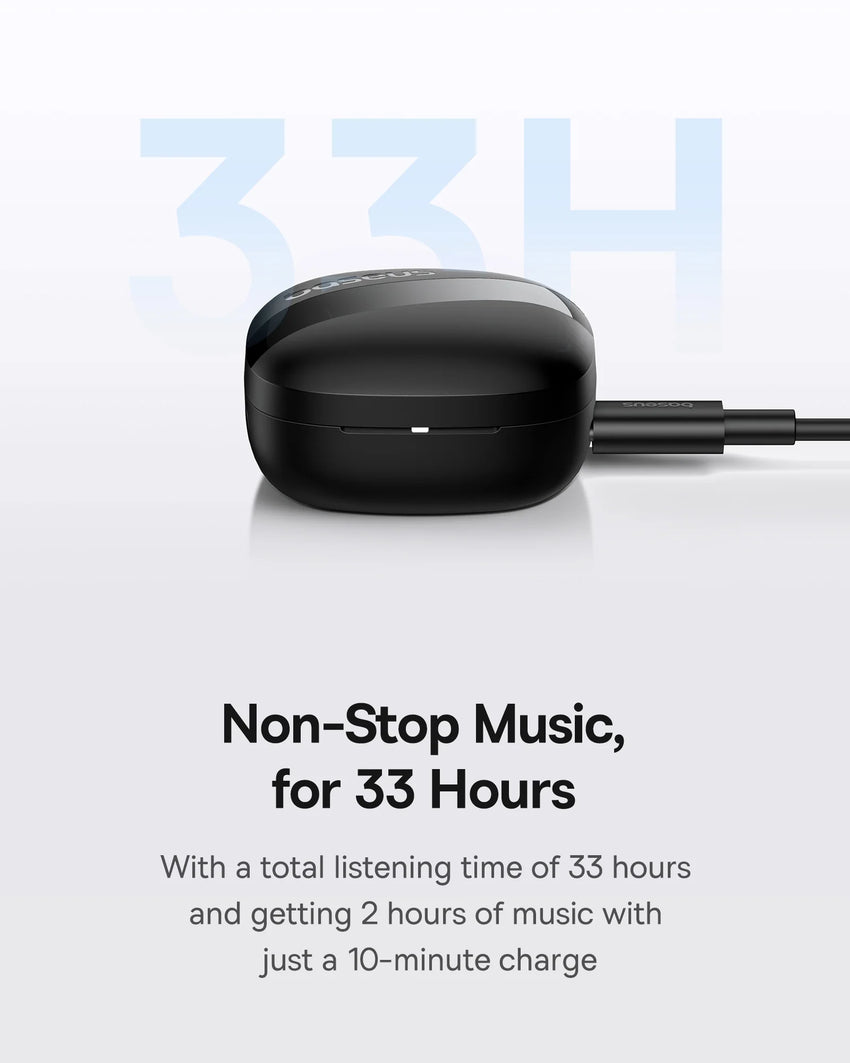 Baseus Bowie E20 True Wireless Earphones - Cluster Black