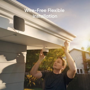 Eufy 3K Daul Cameras Pan and Tilt SoloCam S340 -Black+White