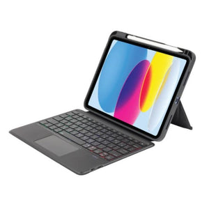 SIAMagKeyboardSIKBC10TH22 Ipad 10th Generation Keyboard with touch pad and Detachable leather cover -black AR/ENG