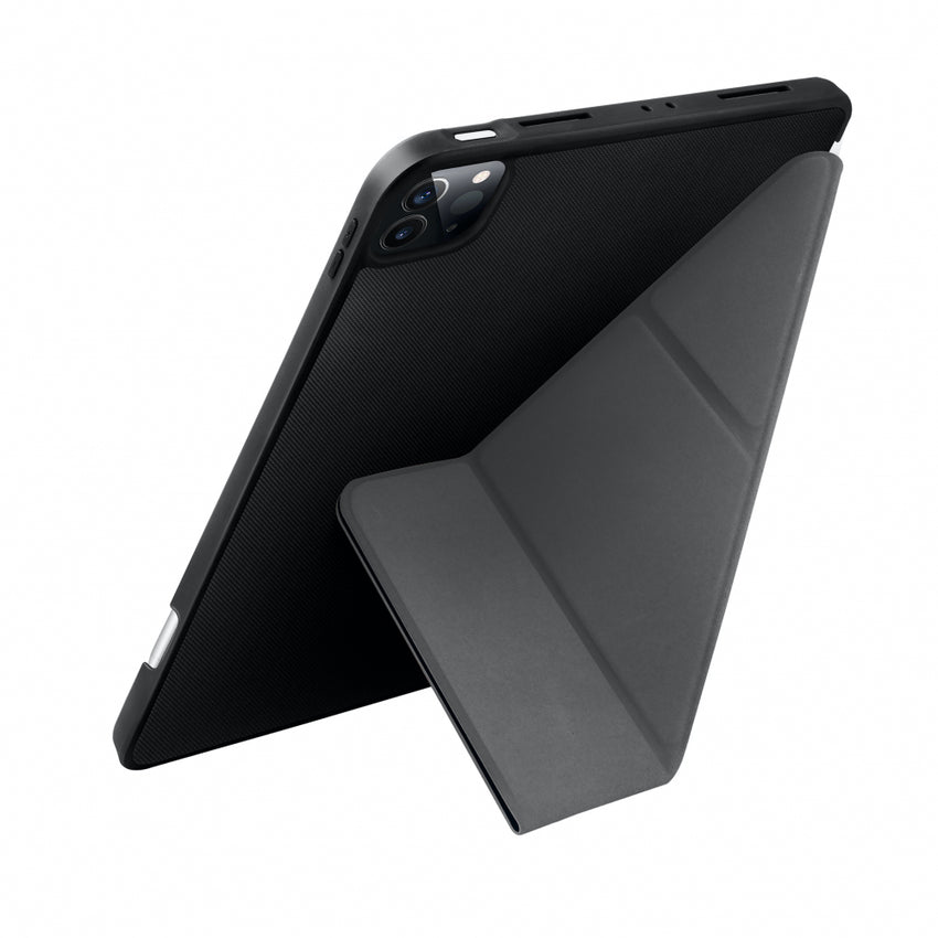 UNIQ TRANSFORMA NEW IPAD PRO 12.9 (2021) ANTIMICROBIAL - EBONY (BLACK) EOL