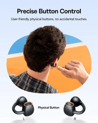 Baseus Bass BC1 Open-Ear True Wireless Earbuds - Cluster Black