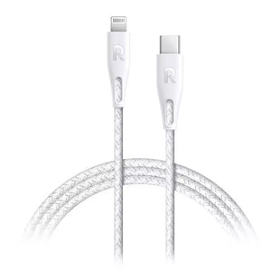 RAVPower RP-CB1018 Type-C to Lightning Cable 2m Nylon White