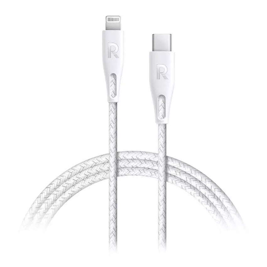RAVPower RP-CB1018 Type-C to Lightning Cable 2m Nylon White