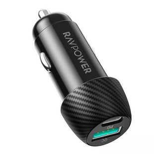 RAVPower RP-VC030 Total 44W Car Charger black