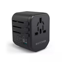 Ravpower RP-PC1033 PD PIONEER 20W 3-Port Travel charger black