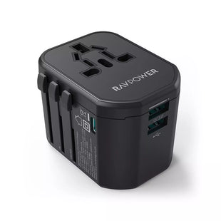 Ravpower RP-PC1033 PD PIONEER 20W 3-Port Travel charger black