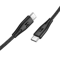 Ravpower Fast charging Type-C to -C Cable 2m 60W -CB1031 BLACK