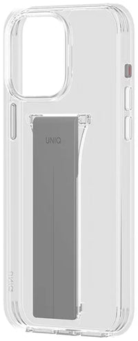 UNIQ HYBRID IPHONE 15 PRO MAX HELDRO MOUNT WITH STAND - LUCENT (CLEAR)