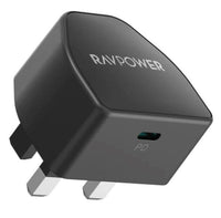 Ravpower RP-PC1041  PD20W 1C UK Charger Black