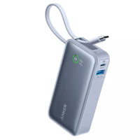 Anker Nano Power Bank (30W, Built-In USB-C Cable) 10000 PD -Blue