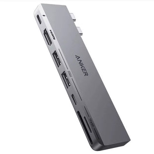 Anker 547 USB-C Hub (7-in-2, for MacBook) -Silver